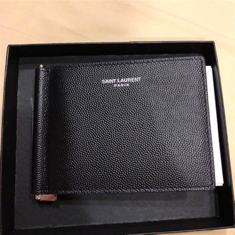 ysl bill clip wallet|ysl coin wallet.